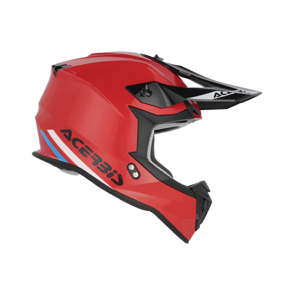 Acerbis Linear 22-06 egyszínű piros sisak, M-es méret, 7, nordicamoto.ro