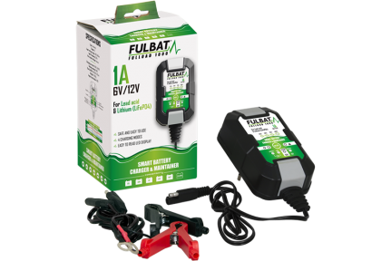 Fulbat 1000 töltő – 6 V/12 V, 1 A, 5, nordicamoto.ro