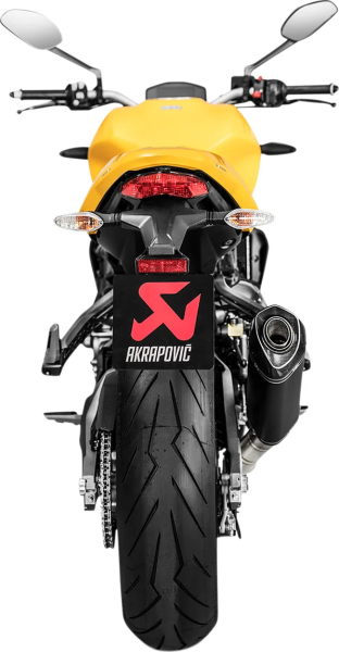 Akrapovic MONSTER 1200/S Slip-on végcső S-D12SO8-RTBL, 4, nordicamoto.ro