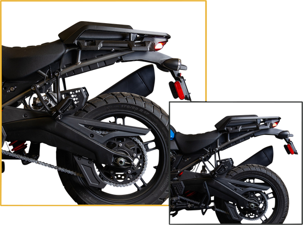 Lowering Kit Black, Powder-coated, 2, nordicamoto.ro