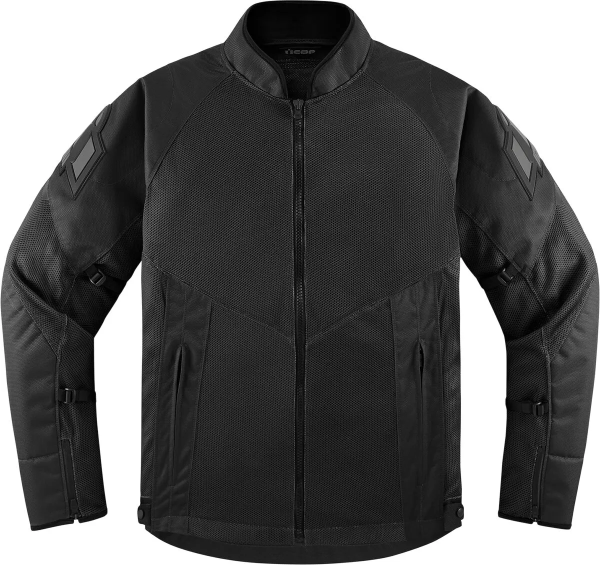 Icon Mesh AF Black M textildzseki, 1, nordicamoto.ro
