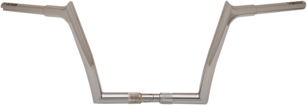 1-1/4(r) Ez Install Pointed Top Handlebar Silver, 4, nordicamoto.ro