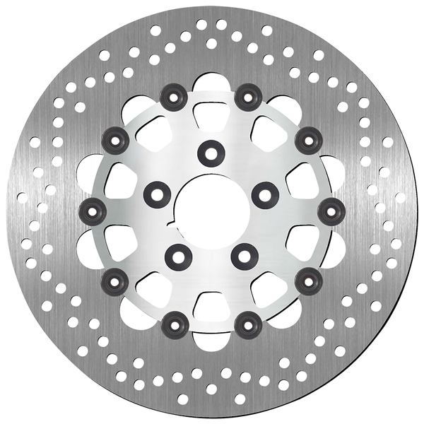 Brake Rotor Round Silver, 1, nordicamoto.ro