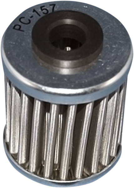 Flo® Stainless Steel  Oil Filter Chrome, 1, nordicamoto.ro