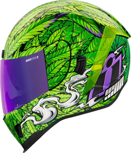 Airform Ritemind Glow Helmet Green M, 10, nordicamoto.ro