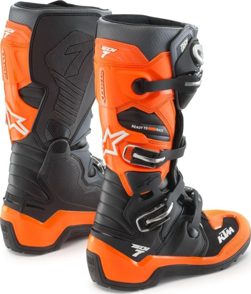 KTM Tech 7 EXC csizma, szürke/narancssárga/fekete, 43-as méret, 2, nordicamoto.ro