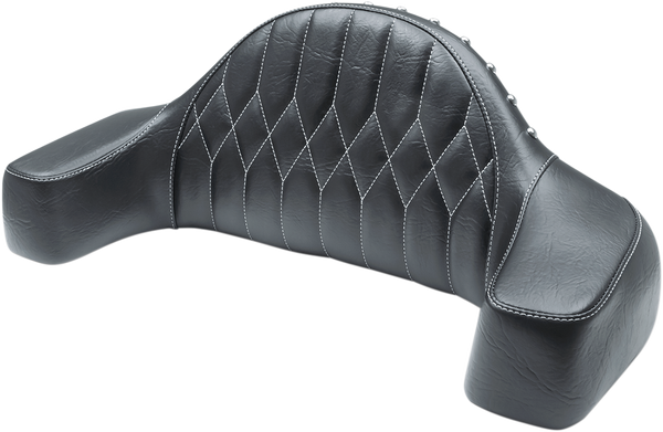 Heated Passenger Backrest Black, 2, nordicamoto.ro
