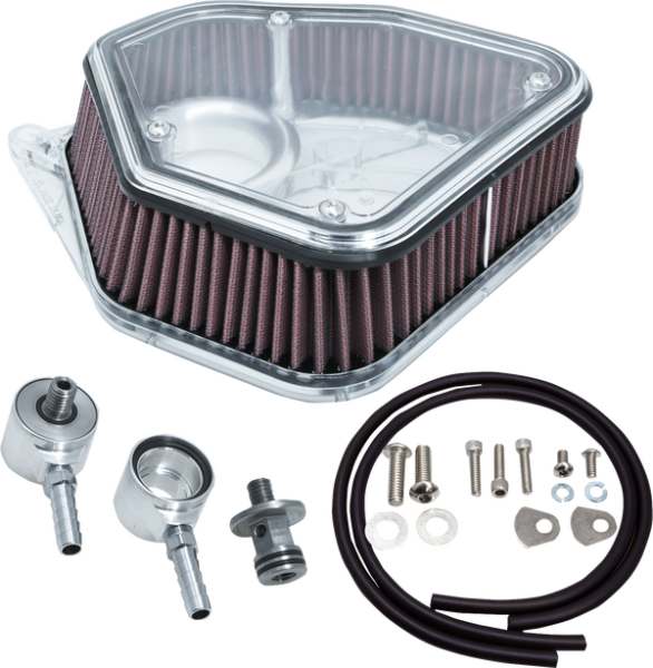 (r)boom Box(r) Max Volume M8 Air Cleaner Kit Red, 5, nordicamoto.ro