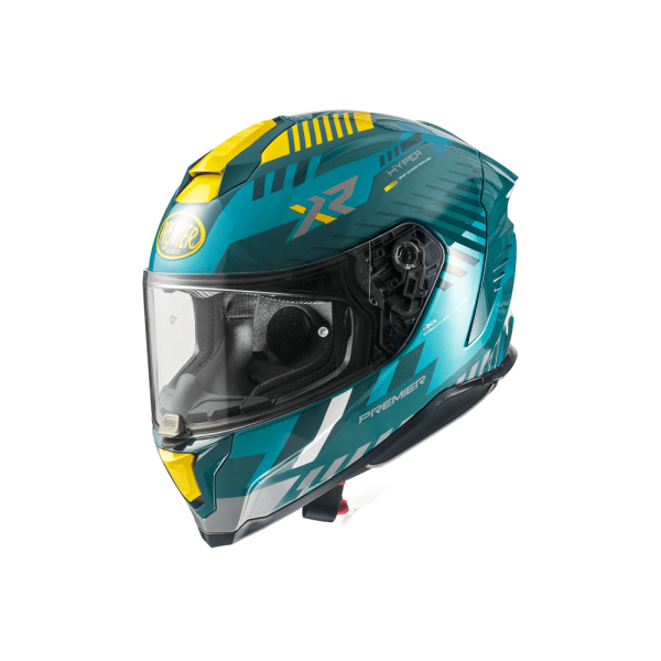 Casca Premier Hyper Carbon XR sisak, kék/sárga, L-es méret, 3, nordicamoto.ro