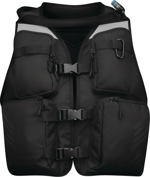 Thor Tracker praktikus mellény – Fekete – S/M/L, 1, nordicamoto.ro