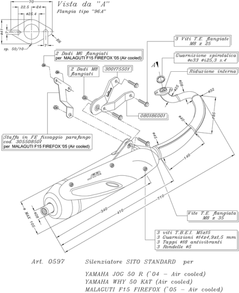 Sito Full-system Exhaust Black, 1, nordicamoto.ro