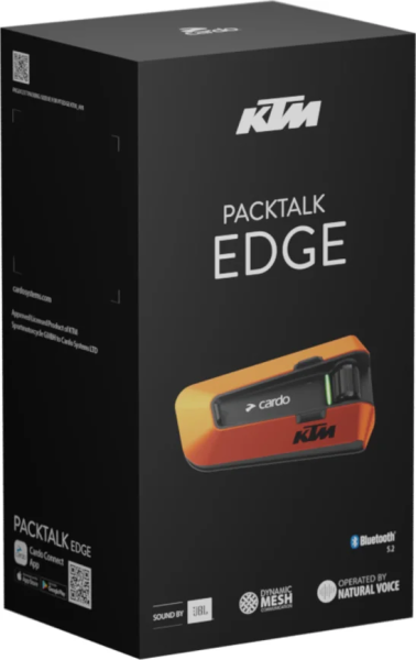 Cardo Packtalk Edge Bluetooth fülhallgató, 5, nordicamoto.ro