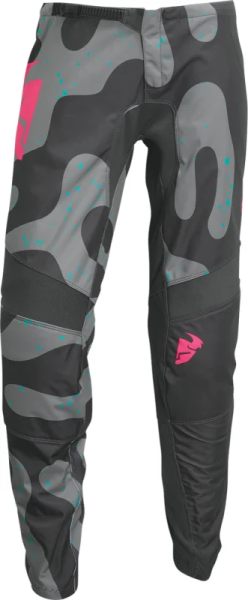 Pantaloni Dama Thor Sector Disguise Gray/Pink 9/10, 5, nordicamoto.ro