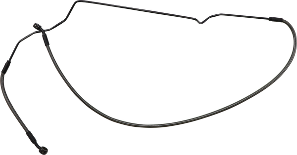 Braided Front Brake Line Black, Black Pearl Standard, 5, nordicamoto.ro