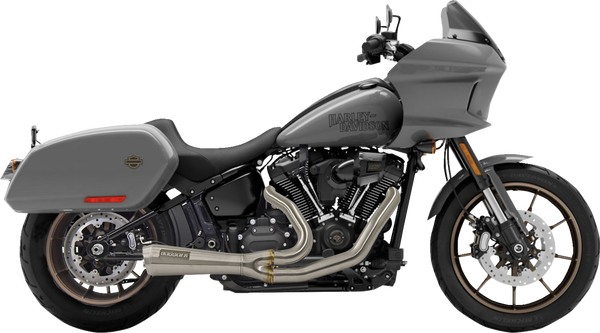 The Ripper Short Road Rage 2-into-1 Exhaust System Silver, 1, nordicamoto.ro