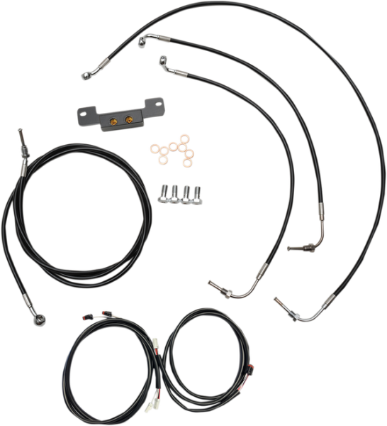 Complete Plug-and-play Cable Kit Black, 1, nordicamoto.ro