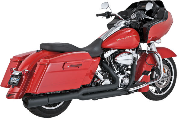 Pro Pipe 2-into-1 Exhaust System Black, 5, nordicamoto.ro