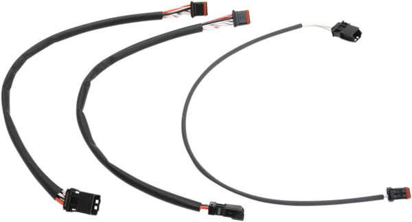 Ready-to-install Handlebar Wire Extension Kit Black, 2, nordicamoto.ro