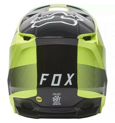 Casca Fox V1 RIDL ECE Fluo Yellow M, 3, nordicamoto.ro