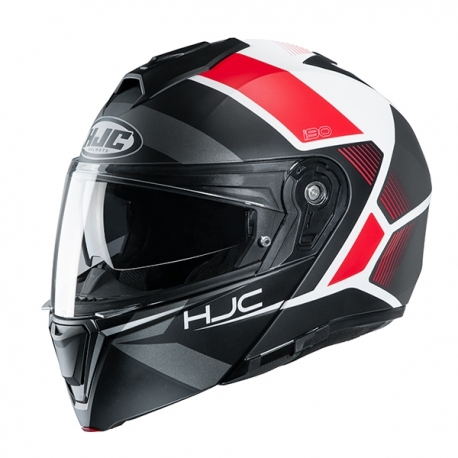 Casca HJC i90 Hollen Rosu Fluo S, 5, nordicamoto.ro