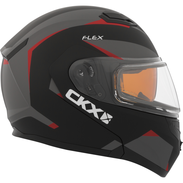 CKX Helmet, Flip-Up Flex RSV Control Red Electrical visor XS XS, 1, nordicamoto.ro