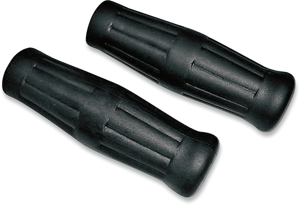 Custom Rubber Radial Grips Black, 1, nordicamoto.ro