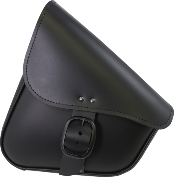Leather Swingarm Bag Black, 1, nordicamoto.ro