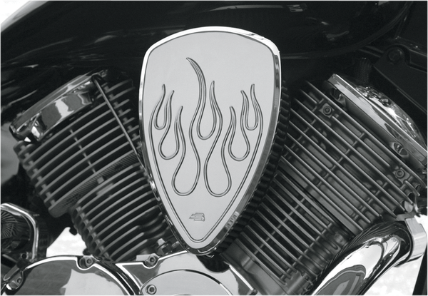 Replacement Air Cleaner Cover Chrome, 2, nordicamoto.ro