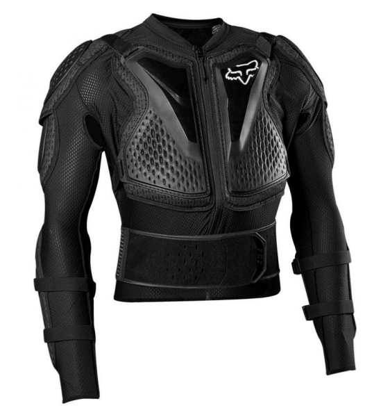FOX Titan sportdzseki, fekete, M-es méret, 1, nordicamoto.ro