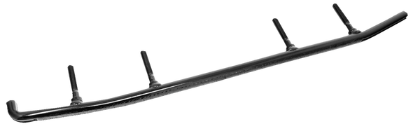 Top-stock Hard Surface Wear Bars Black, 2, nordicamoto.ro