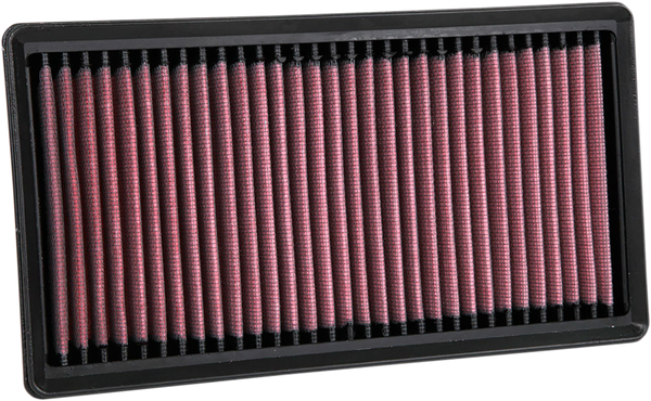 High-flow Air Filter Black, Red, 3, nordicamoto.ro