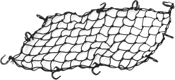 Adjustable Cargo Net Black, 1, nordicamoto.ro