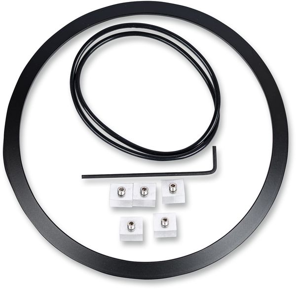 Headlight Adapter Kit Black, 1, nordicamoto.ro