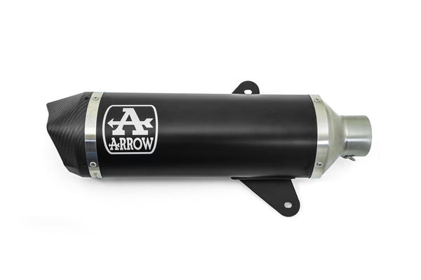 Urban Exhaust Maxi Scooter Black, 1, nordicamoto.ro