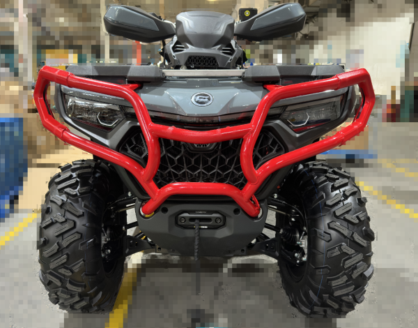 CFMOTO 800 / 850 TOURING / 800 HO EPS ATV elülső védőrudazat – fekete, 7, nordicamoto.ro