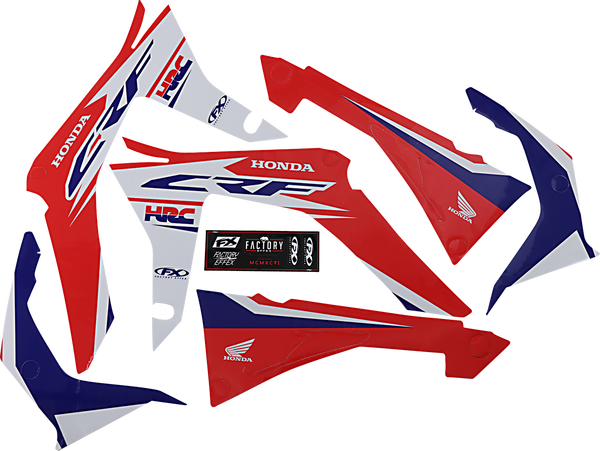 Evo Graphics Kit Black, Blue, Red, White, 2, nordicamoto.ro