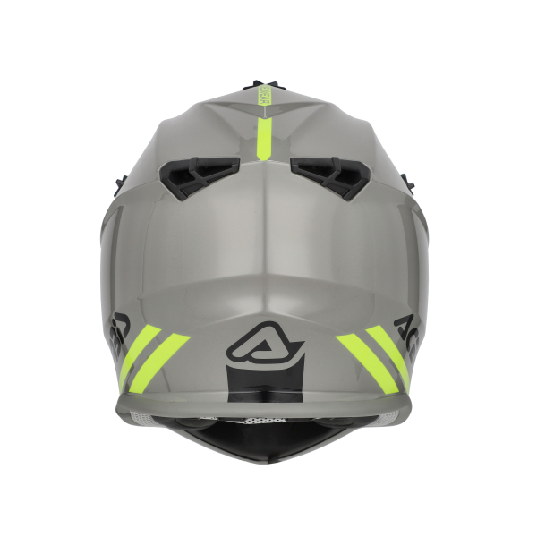 Acerbis Linear 22-06 egyszínű szürke M méretű bukósisak, 4, nordicamoto.ro