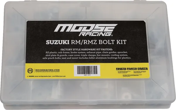 MOOSE RACING M1 Rm-rmz Bolt Kit Gray, Silver, 2, nordicamoto.ro