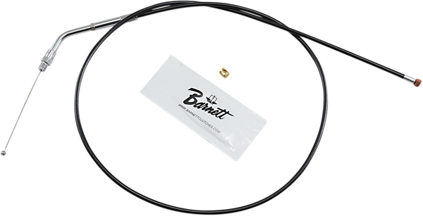 Black Vinyl Throttle/idle Cable Black +152 mm (6''), 1, nordicamoto.ro