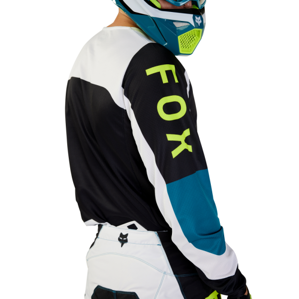 Fox 180 Nitro Maui Blue Moto póló, M-es méret, 5, nordicamoto.ro