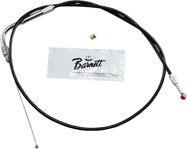 Black Vinyl Throttle/idle Cable Black Standard, 1, nordicamoto.ro