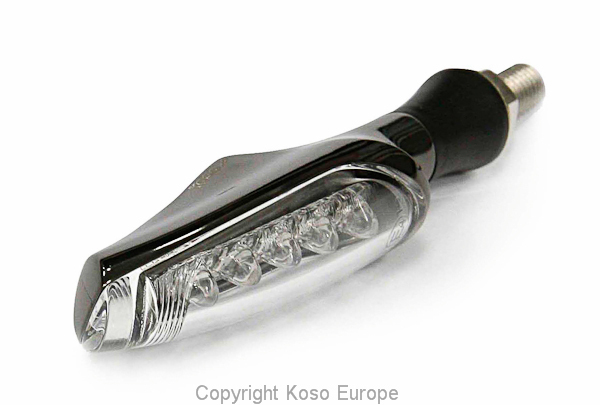 Led Indicator Black, Matte, 1, nordicamoto.ro