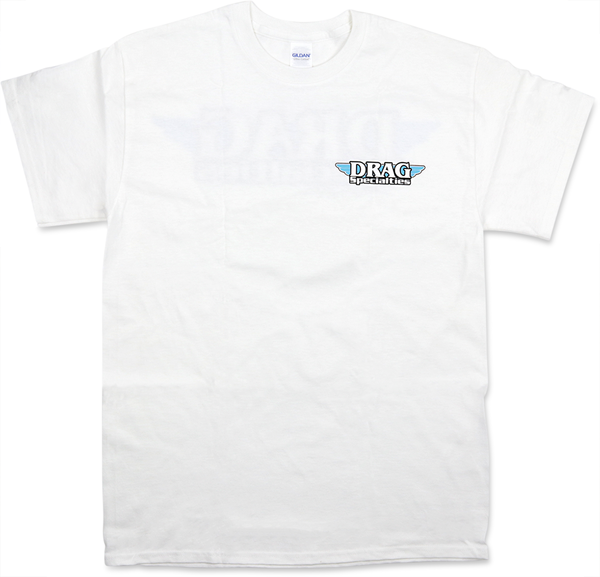 Drag Specialties T-shirt White 2XL, 1, nordicamoto.ro