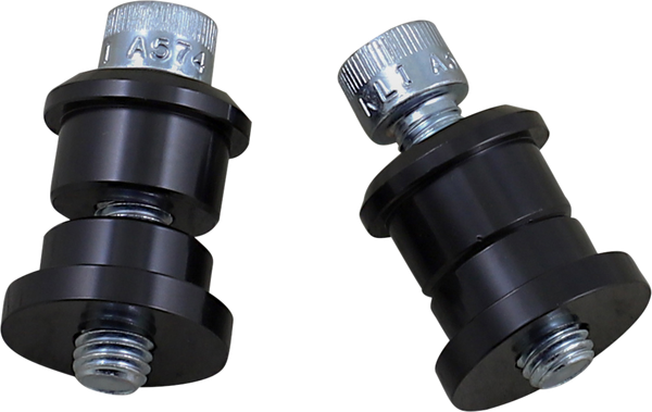 Riser Bushings Black, 1, nordicamoto.ro