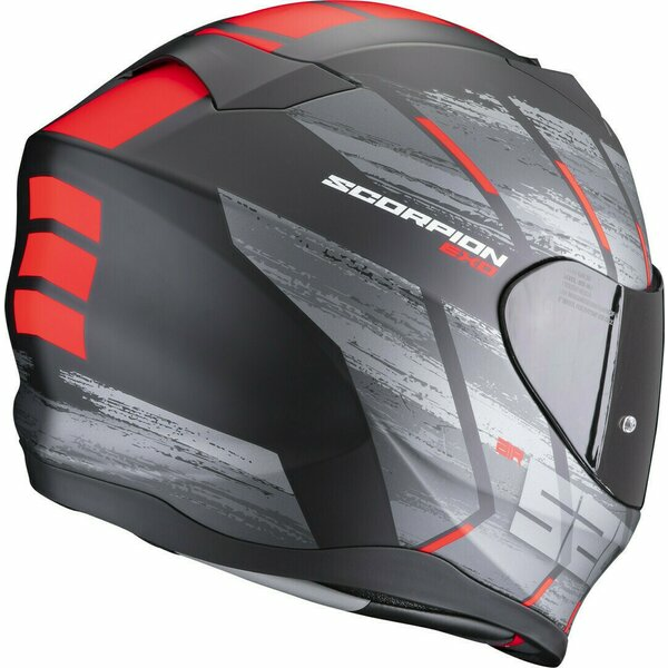 Casca integrala sport/touring SCORPION EXO-520 EVO AIR MAHA Negru mat/Rosu Negru mat/Albastru S, 3, nordicamoto.ro