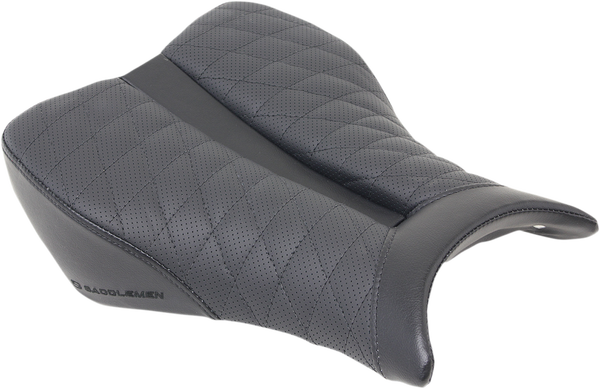 Solo Seat Gel-channel - Track Ls Front Saddlegel Plain Black Black, 2, nordicamoto.ro