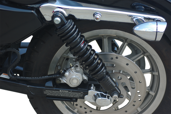 Premium Ride-height Adjustable Shocks Black, Anodized, 4, nordicamoto.ro