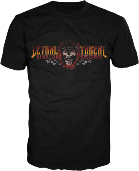 Tee Sinner Spdway Blk Lg Black L +, 1, nordicamoto.ro