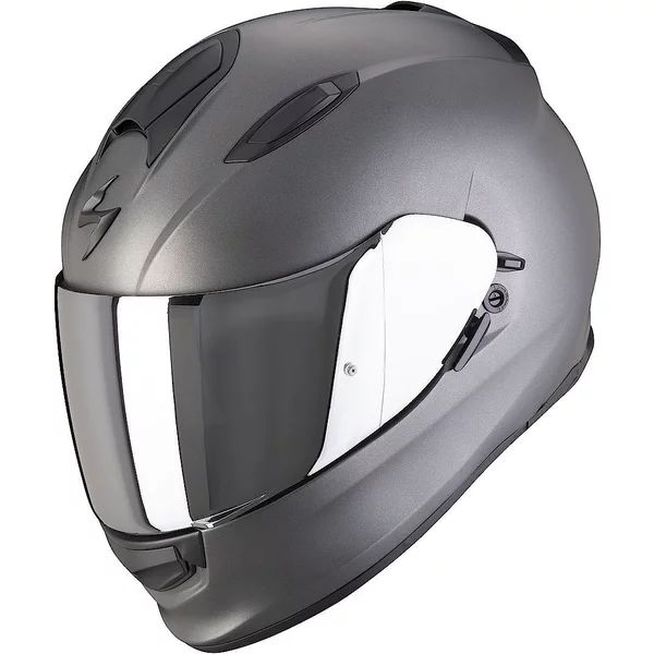SCORPION EXO-491 SOLID M teljes arcú sisak, fehér, 6, nordicamoto.ro