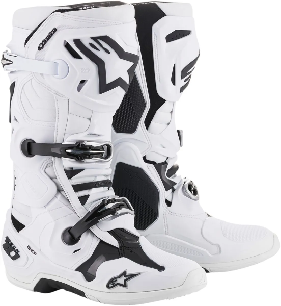Alpinestars Tech 10 fehér csizma, 40,5-es méret, 1, nordicamoto.ro